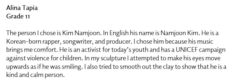 Artist Statement