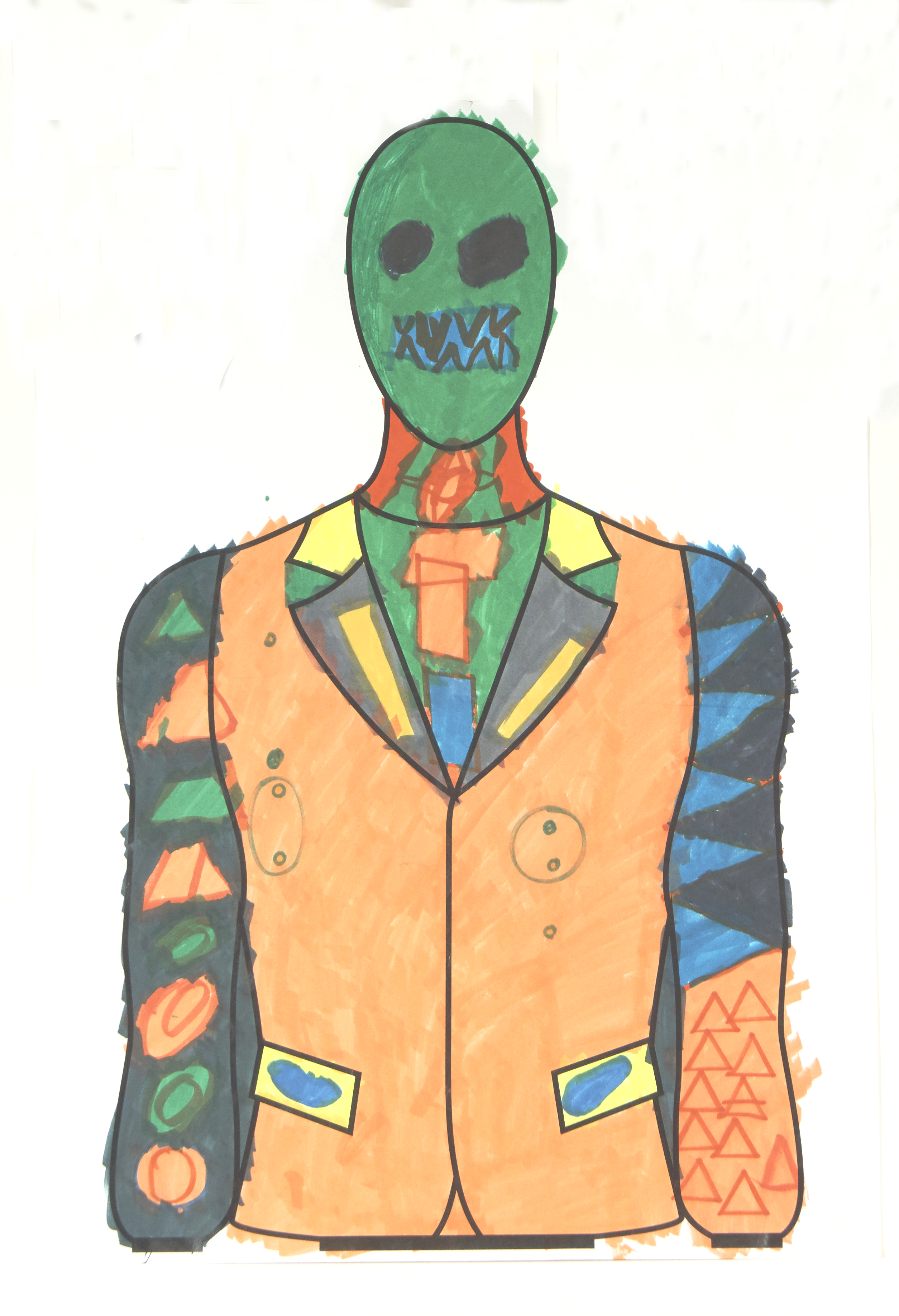 African Textiles Student Art