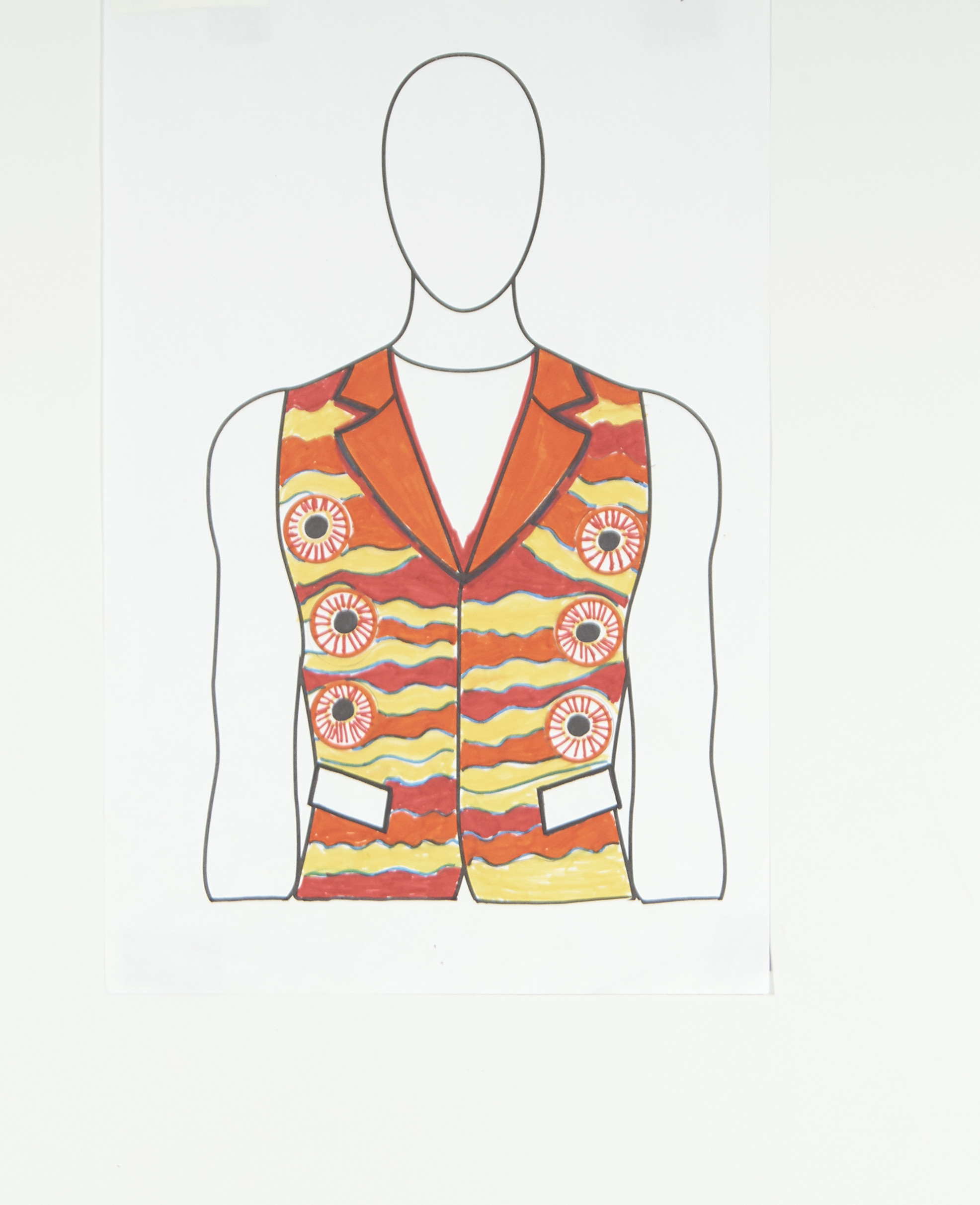 African Textiles Student Art