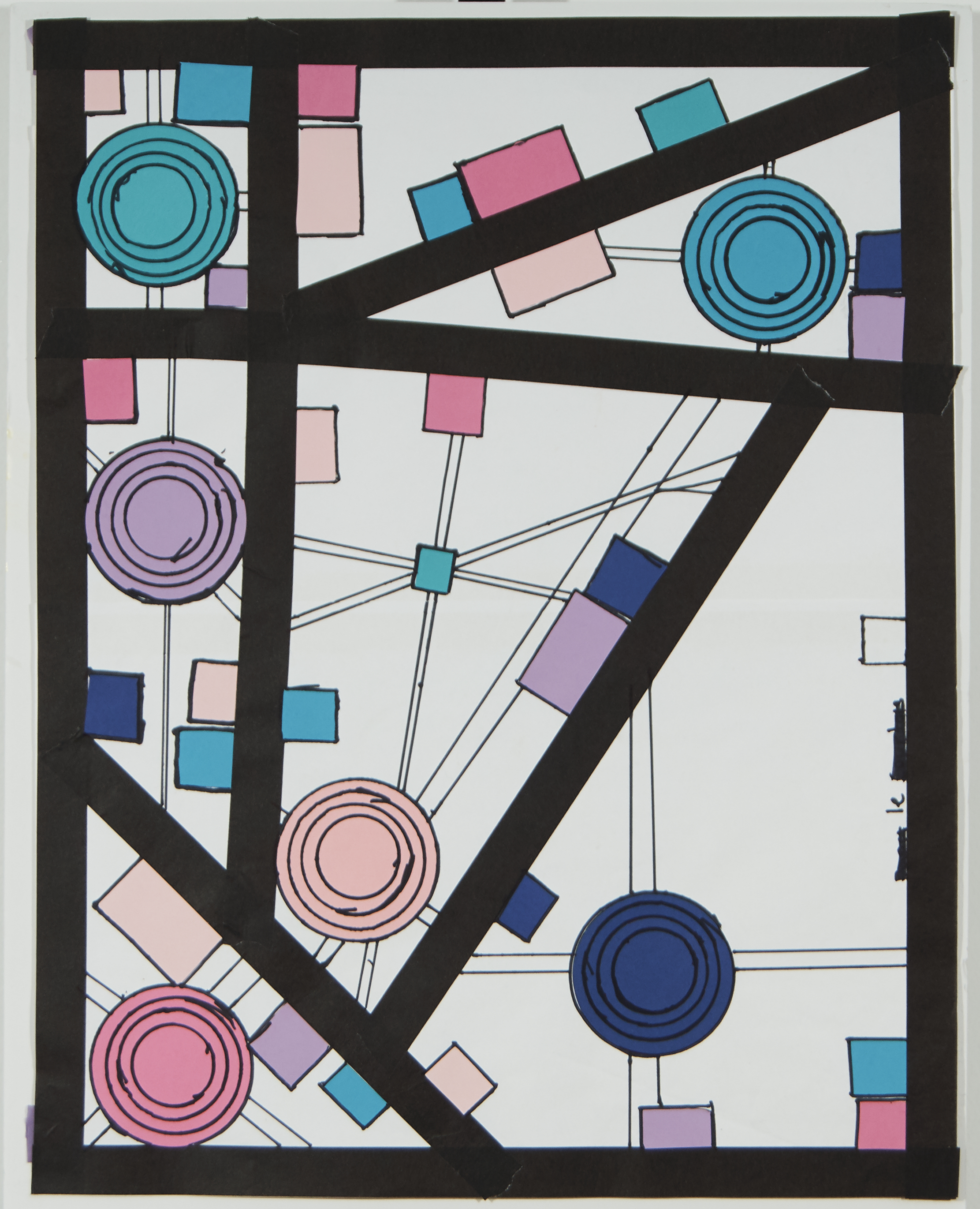 Stained Glass Student Art