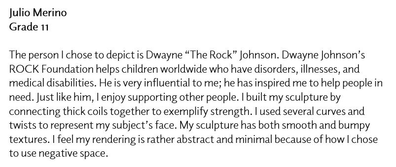 Artist Statement
