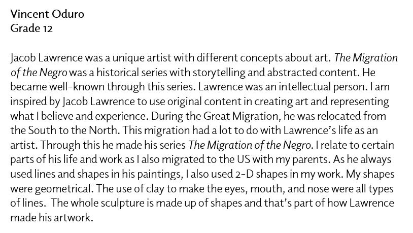 Artist Statement
